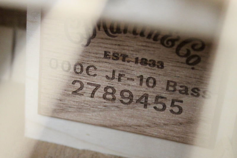 Martin 000CJR-10E Acoustic-electric Bass - Satin w/Gig Bag