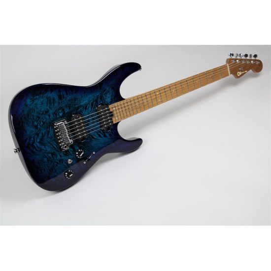 Charvel Pro-Mod DK24 HH 2PT CM QM Caramelized Maple Fingerboard Chlorine Burst (2969411521)