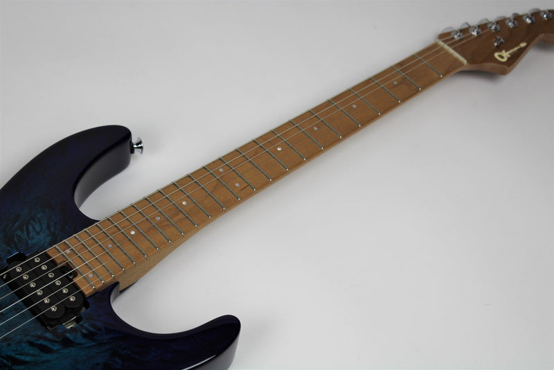 Charvel Pro-Mod DK24 HH 2PT CM QM Caramelized Maple Fingerboard Chlorine Burst (2969411521)