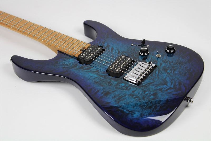 Charvel Pro-Mod DK24 HH 2PT CM QM Caramelized Maple Fingerboard Chlorine Burst (2969411521)