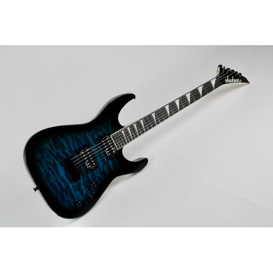 Jackson Dinky JS20 DKQ Electric Guitar - Transparent Blue (2910211586)