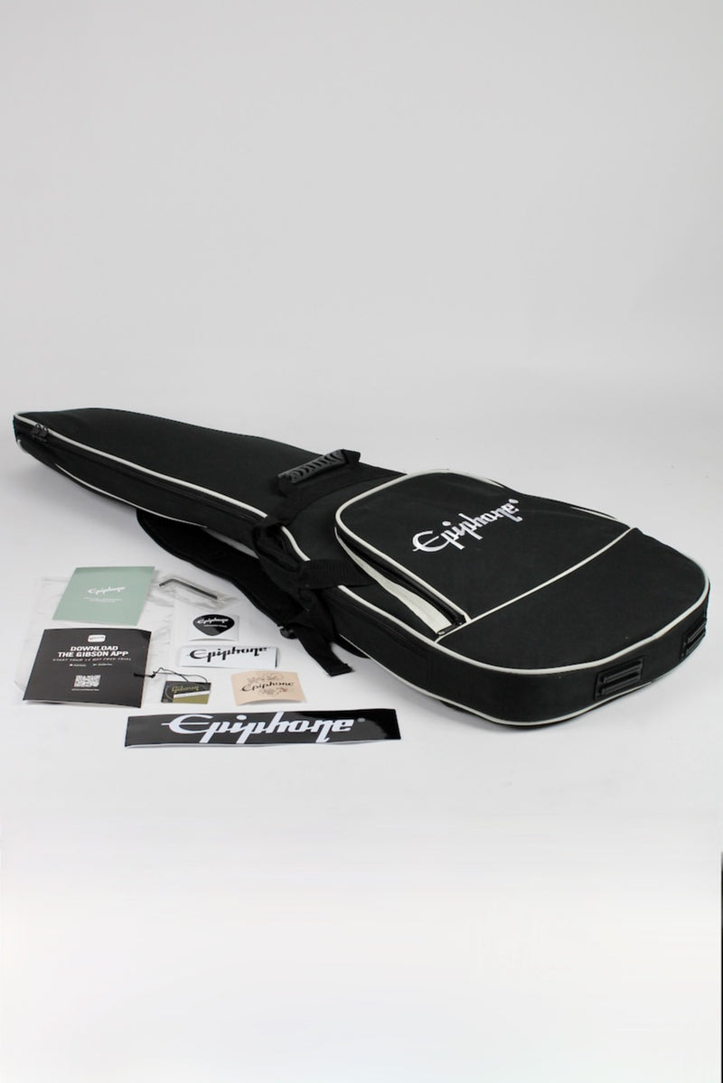 Epiphone Les Paul Custom Widow - Red w/Gig Bag (EILPCWRBNH)