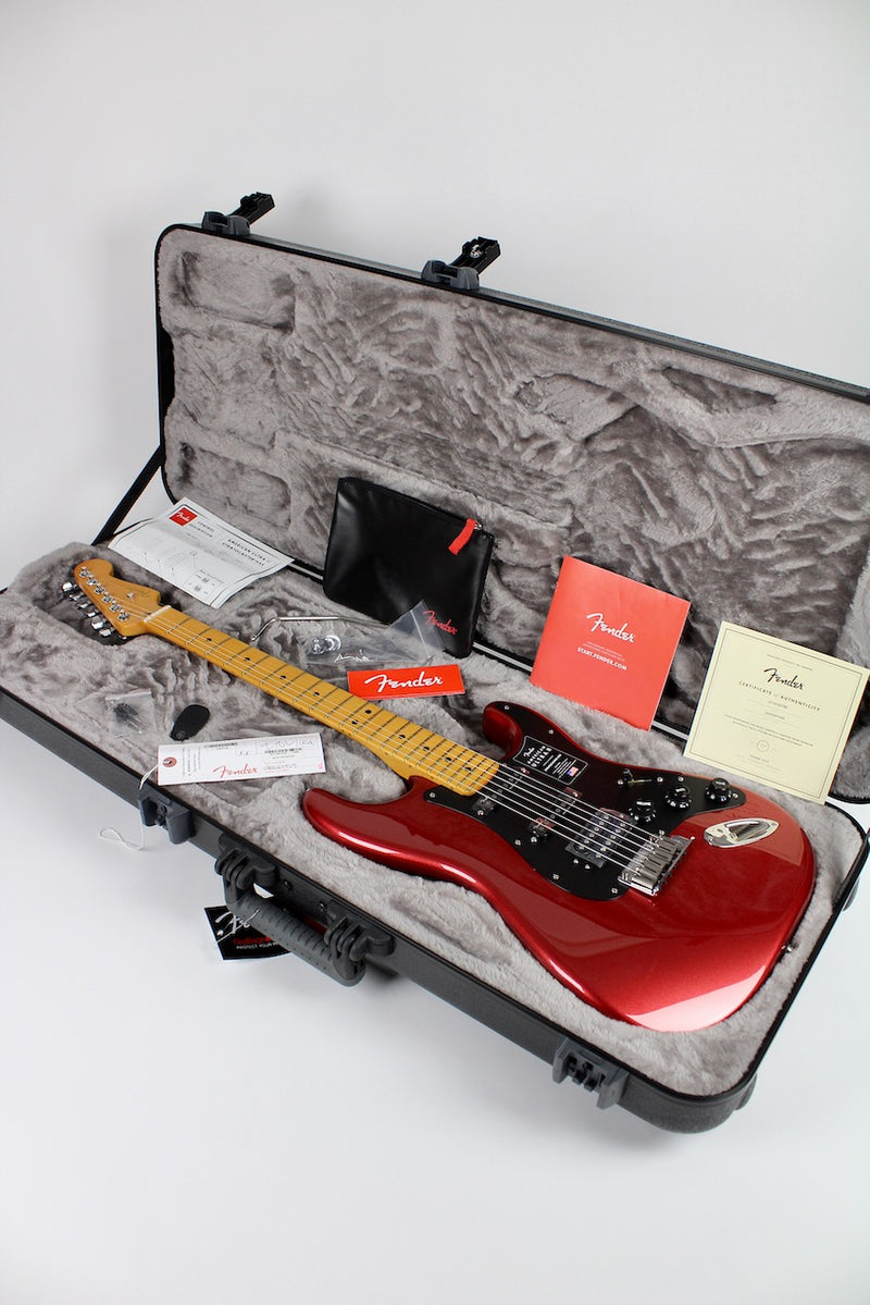Fender American Ultra II Stratocaster HSS - Sinister Red w/OHSC (0119152799)