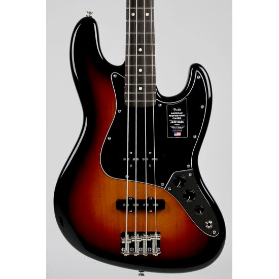 Fender Fender American Professional Classic Jazz Bass - 3-Color Sunburst w/Gig Bag (0198640300)
