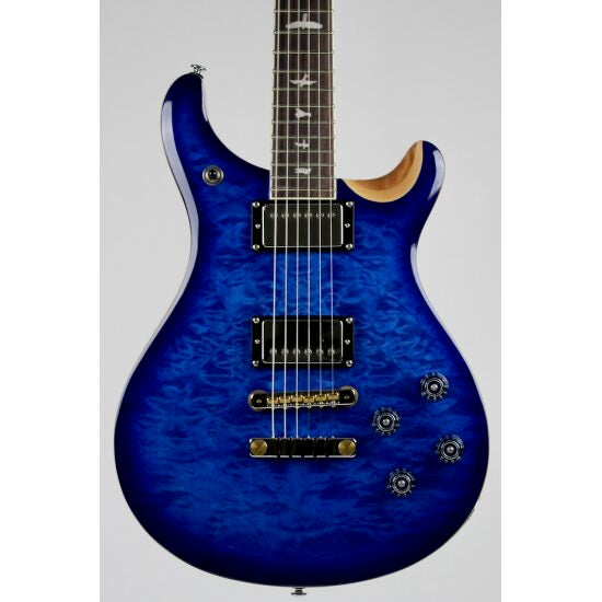 PRS SE McCarty 594 Quilt Top - Faded Blue Burst w/Gig Bag (113703:DC)