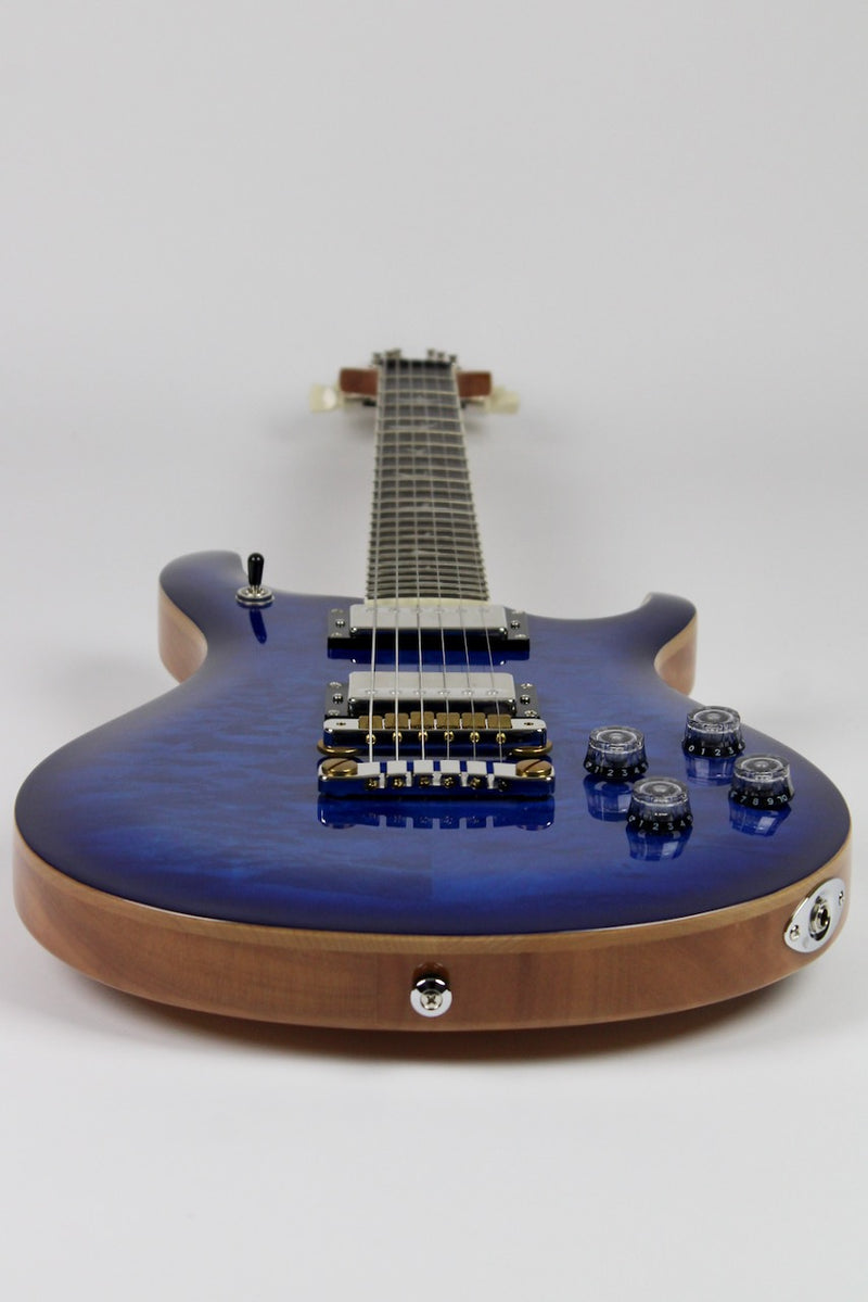 PRS SE McCarty 594 Quilt Top - Faded Blue Burst w/Gig Bag (113703:DC)