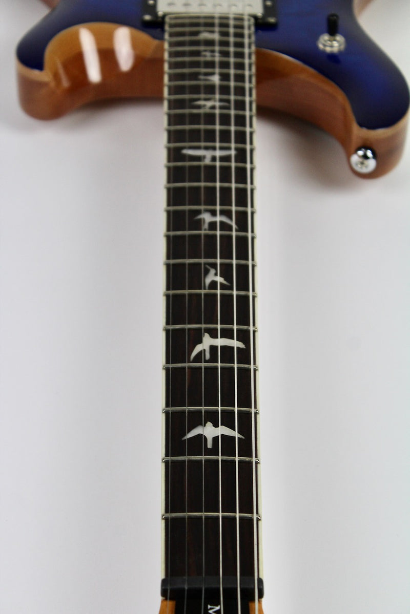 PRS SE McCarty 594 Quilt Top - Faded Blue Burst w/Gig Bag (113703:DC)