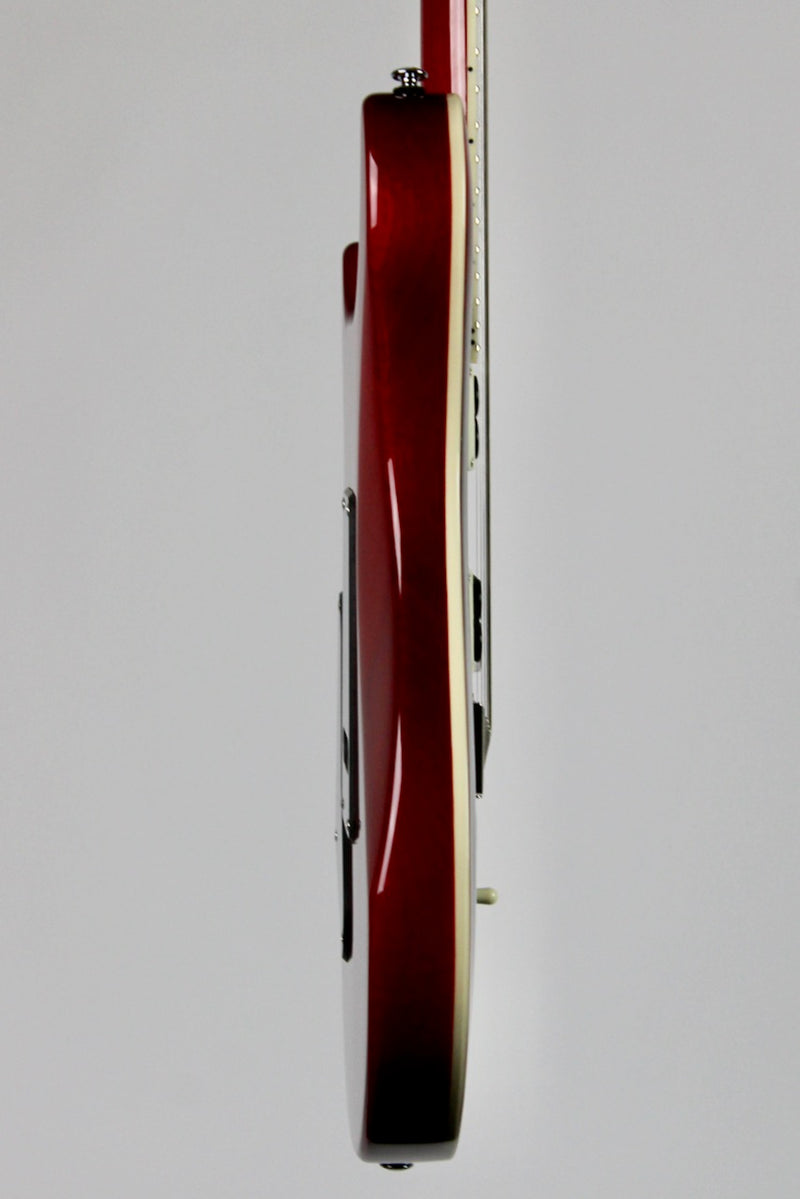 PRS SE Custom 24-08 Quilt - Charcoal Cherry Burst w/Gig Bag (115995:CG)