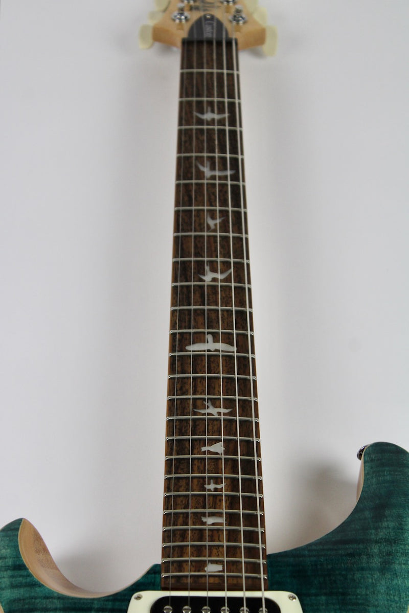 PRS SE Custom 24 Left-handed Slate Blue w/Gig Bag (115979:SB)