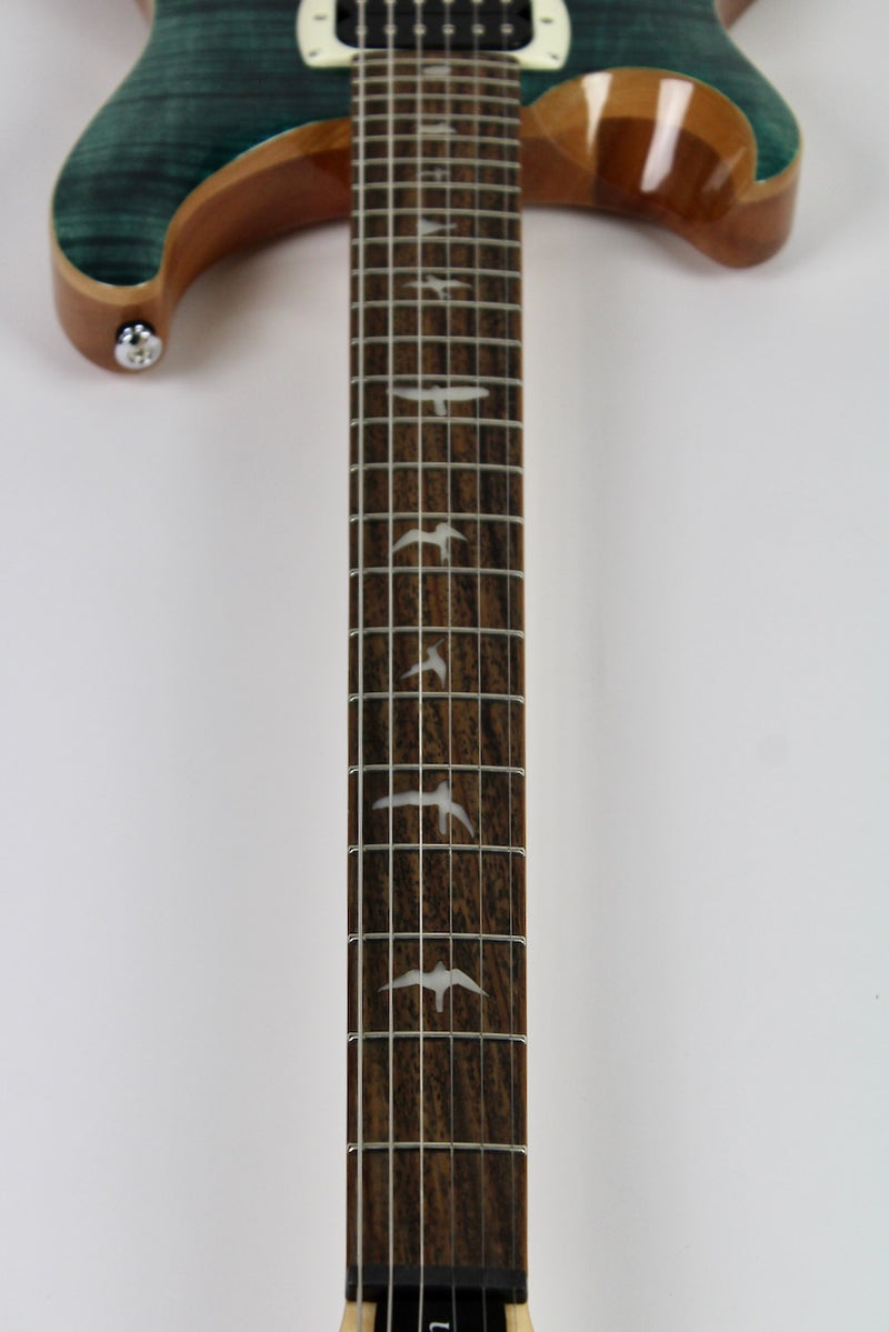 PRS SE Custom 24 Left-handed Slate Blue w/Gig Bag (115979:SB)