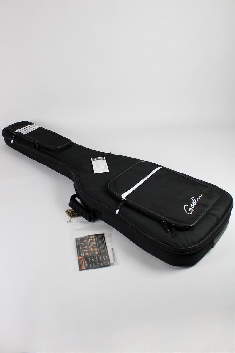 Godin A4 Ultra Fretless Bass Guitar - Natural (Second Factory) w/Gig Bag (050796F)