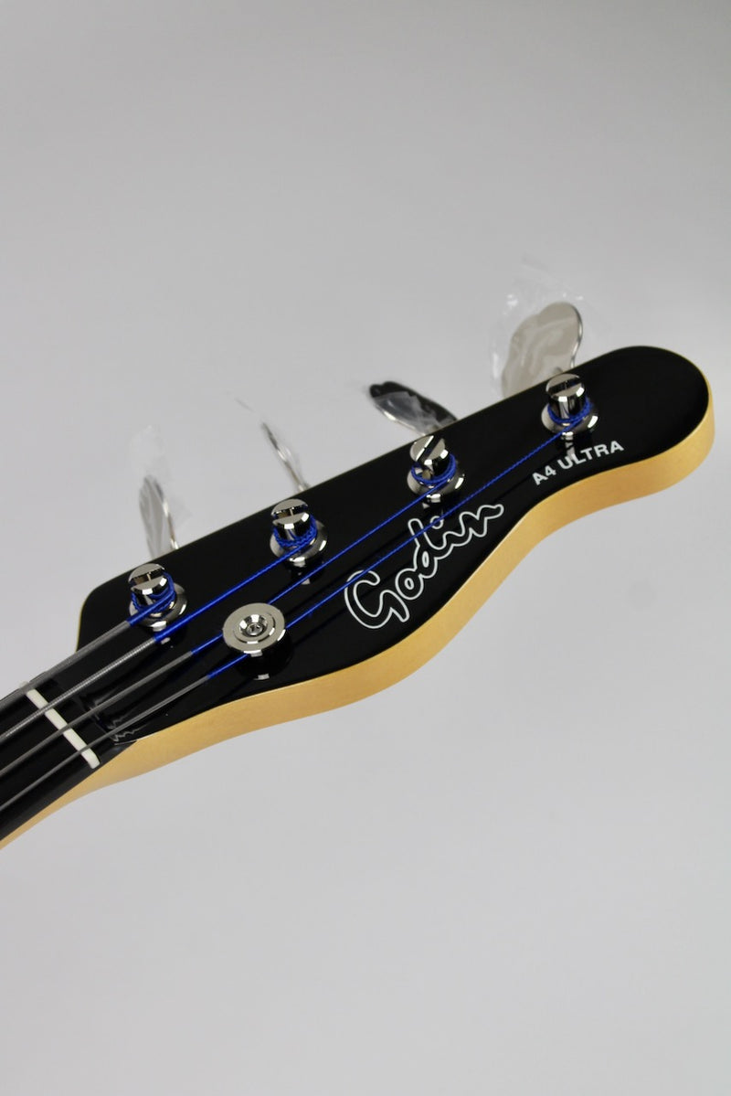 Godin A4 Ultra Fretless Bass Guitar - Natural (Second Factory) w/Gig Bag (050796F)