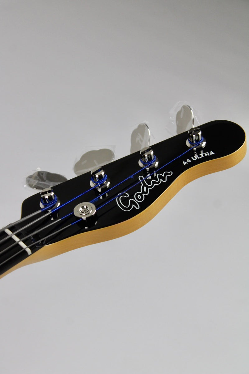 Godin A4 Ultra Fretless Bass Guitar - Natural (Second Factory) w/Gig Bag (050796F)