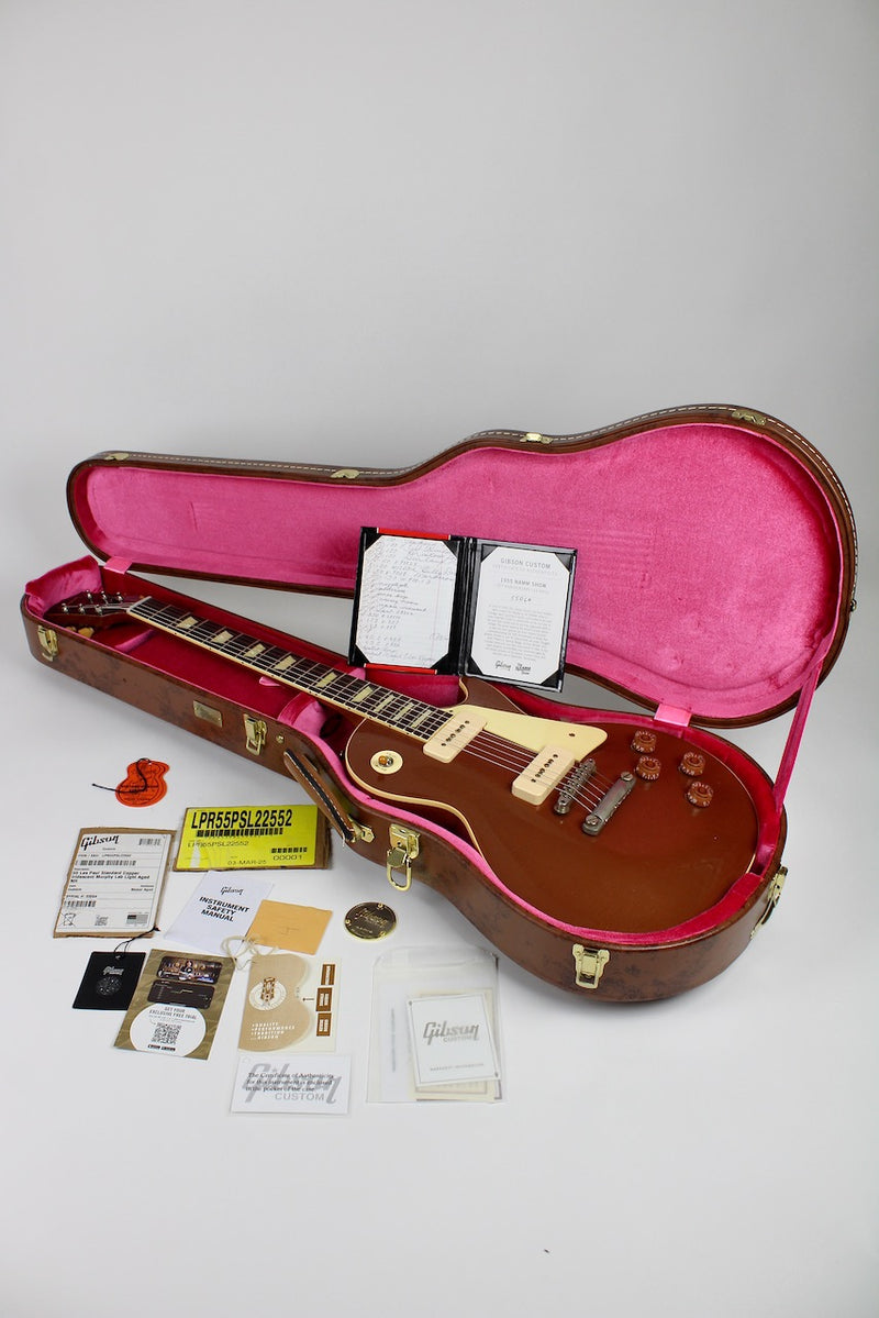 Gibson Custom Shop 1955 NAMM Show Commemorative Edition Les Paul - Copper Iridescent w/OHSC (LPR55PSL22552)