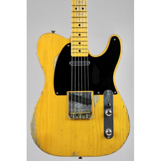 Fender Todd Krause Master Built '52 Telecaster Heavy Relic - Butterscotch Blonde 2023 w/OHSC (9211003074)