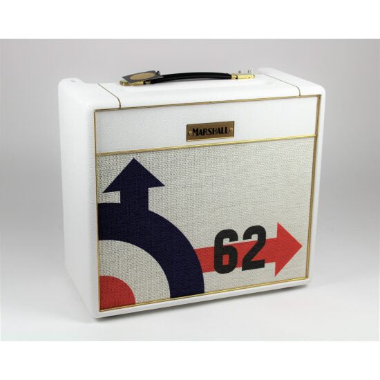 Marshall SV20C 'TARGET 62' STUDIO VINTAGE PLEXI 20W 1X10" VALVE AMP COMBO IN WHITE LEVANT 2022 - White Levant