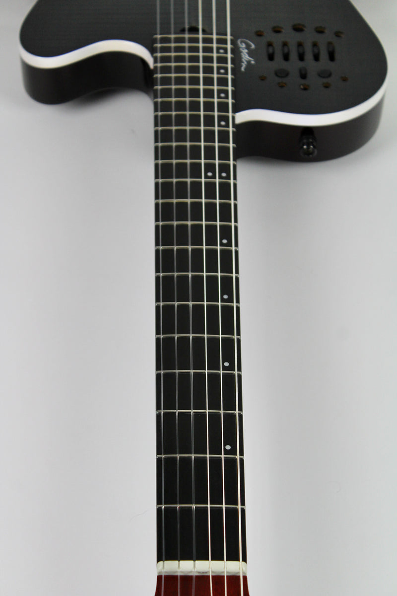 Godin ACS-SA Prototype - Bleu/Gris Denim Flammé (démo)