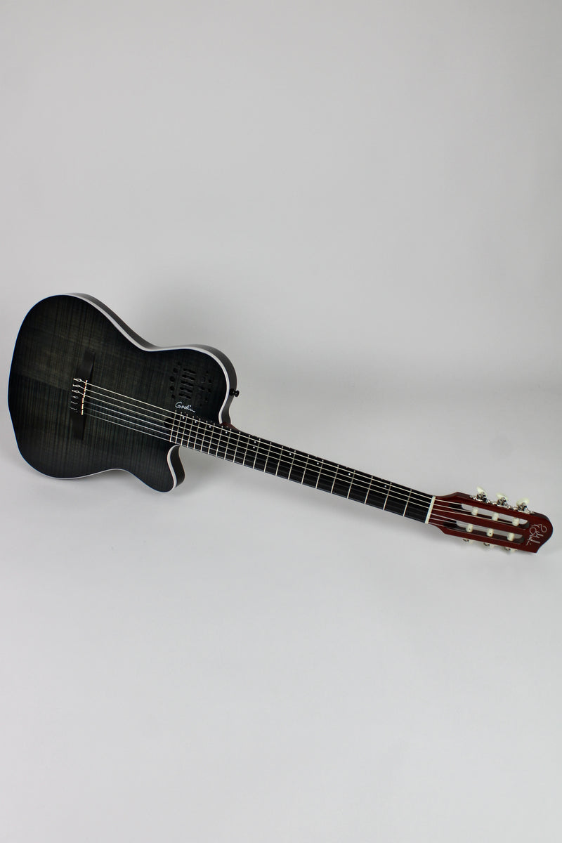 Godin ACS-SA Prototype - Bleu/Gris Denim Flammé (démo)