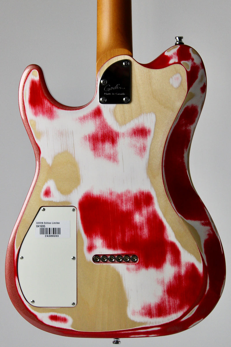 Godin Stadium '59 Limited Edition - Hangover Red Explosion