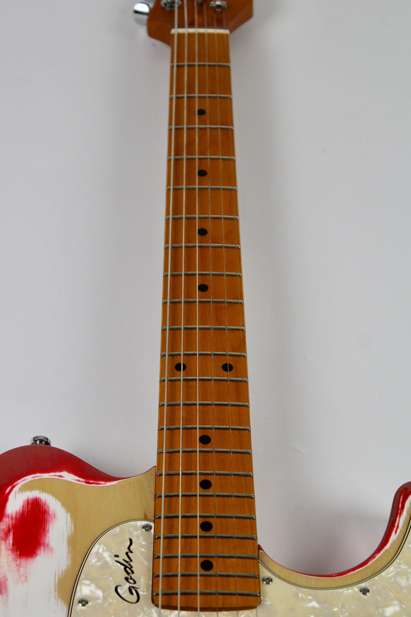 Godin Stadium '59 Limited Edition - Hangover Red Explosion