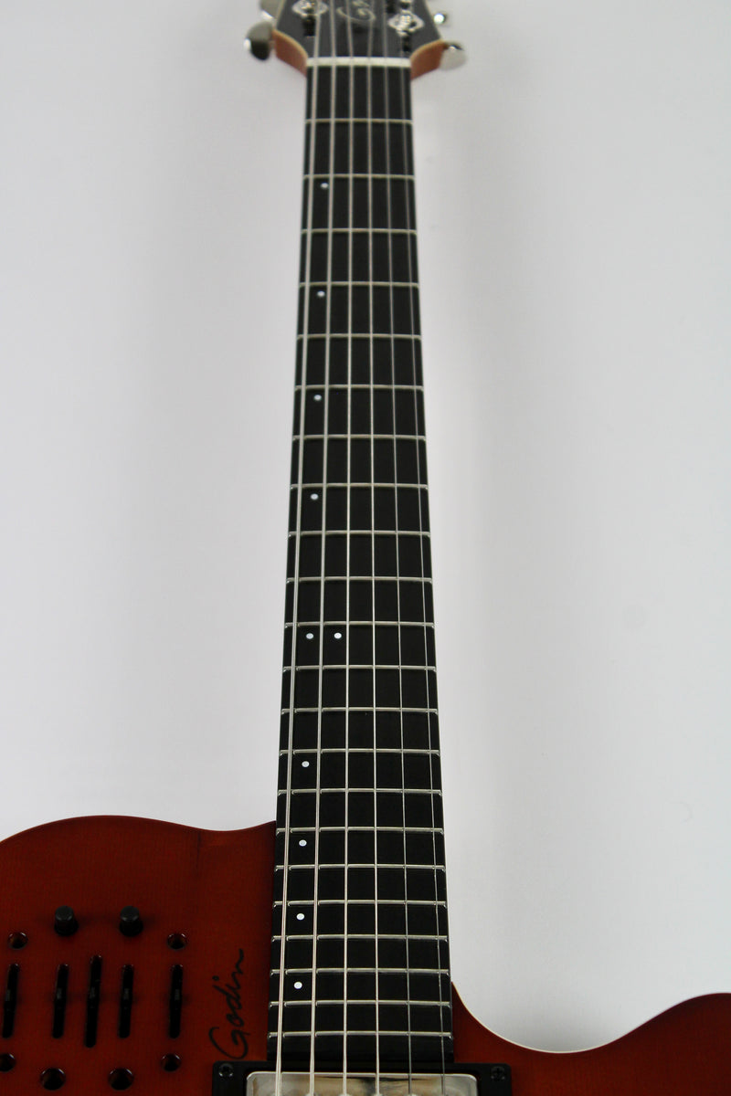 Godin A6 Ultra Prototype (Table en Épinette) - Burst (démo)