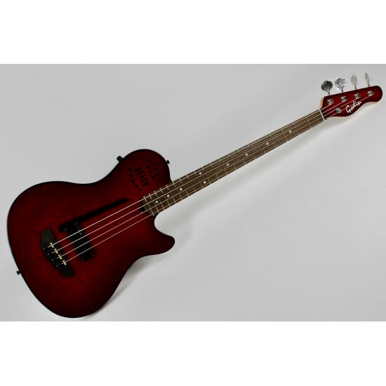 Godin A4 Robert Trujillo Metallica Signature Prototype - Transparent Red w/OHSC