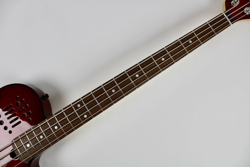 Godin A4 Robert Trujillo Metallica Signature Prototype - Transparent Red w/OHSC