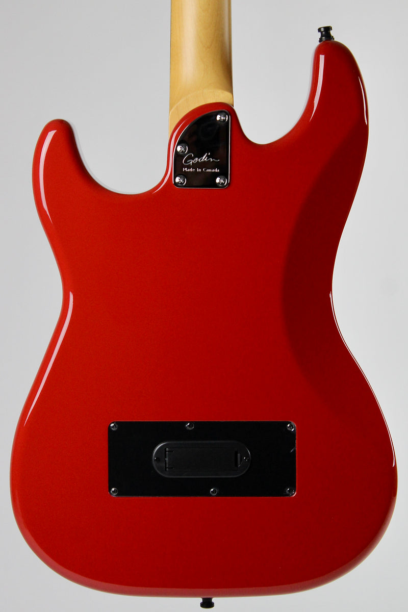 Godin G Tours thinline Limited Edition (one of a kind) - Green/Red (demo)