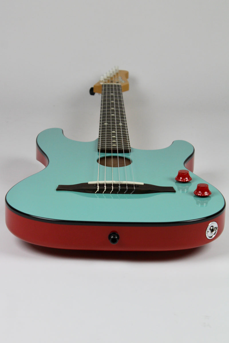 Godin G Tours thinline Limited Edition (one of a kind) - Green/Red (demo)