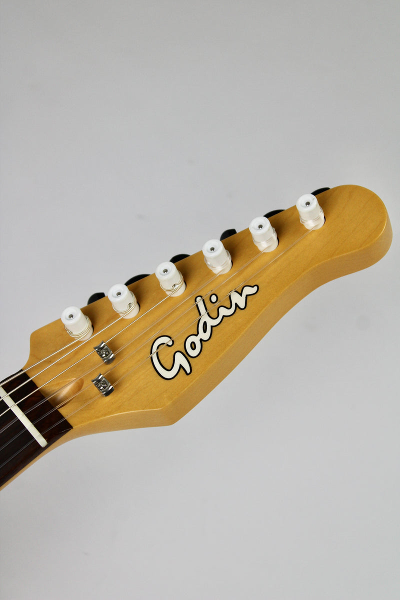 Godin G Tours thinline Limited Edition (one of a kind) - Green/Red (demo)