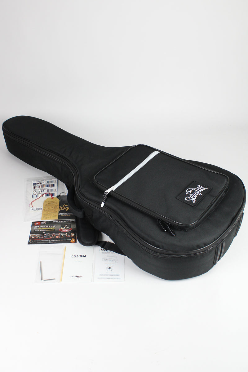 Seagull Artist Tuxedo black Anthem EQ Black (demo)