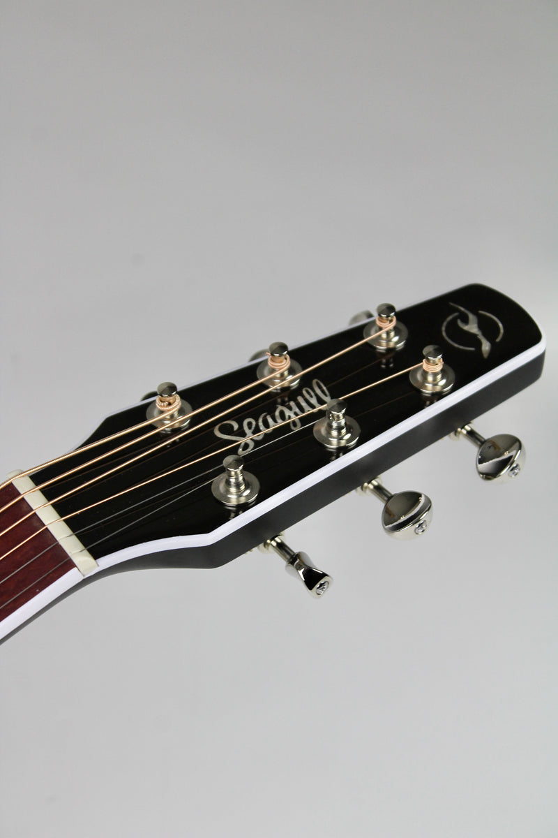 Seagull Artist Tuxedo black Anthem EQ Black (demo)