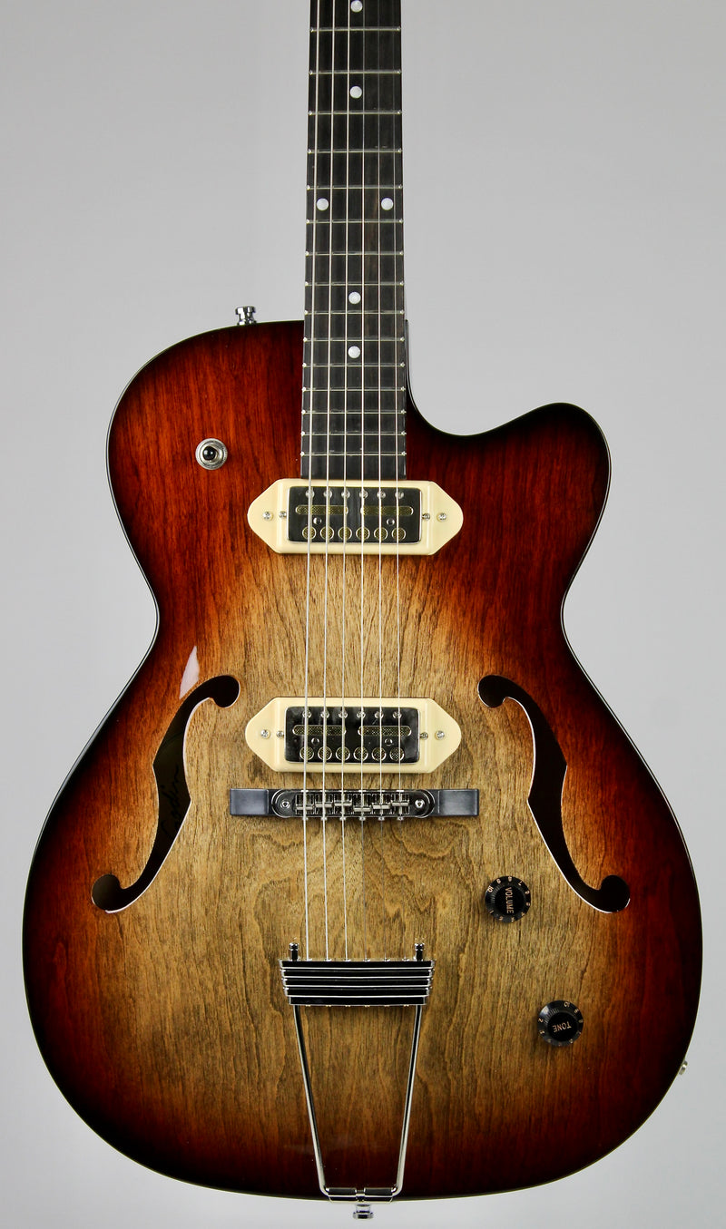 Godin 5th Avenue TL Gold Foil - Vintage Burst (usagée)