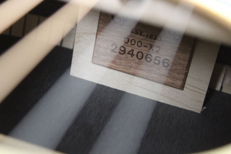 Martin 000-X2E Brazilian - Natural w/Gig Bag (000X2EBRAZ)