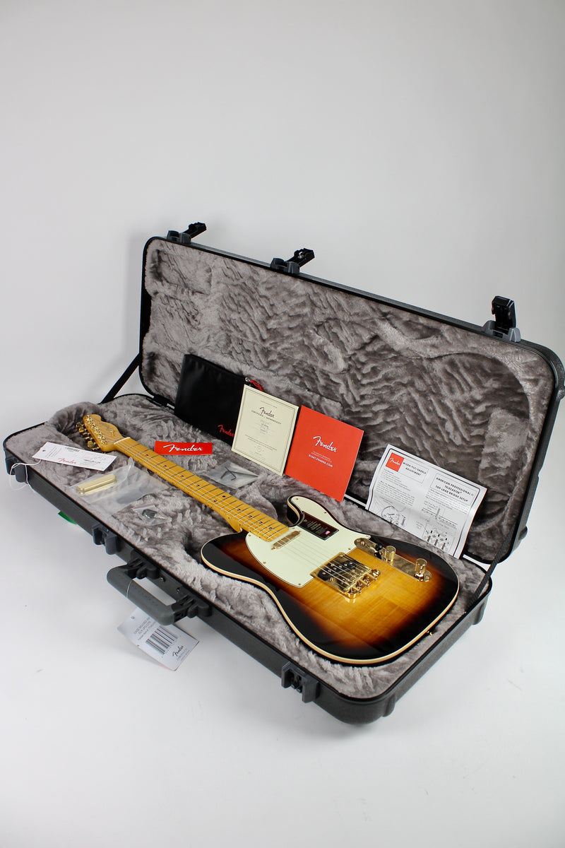 Fender 75th Anniversary Professional Custom Telecaster, Maple Fingerboard - 2-Colour Sunburst