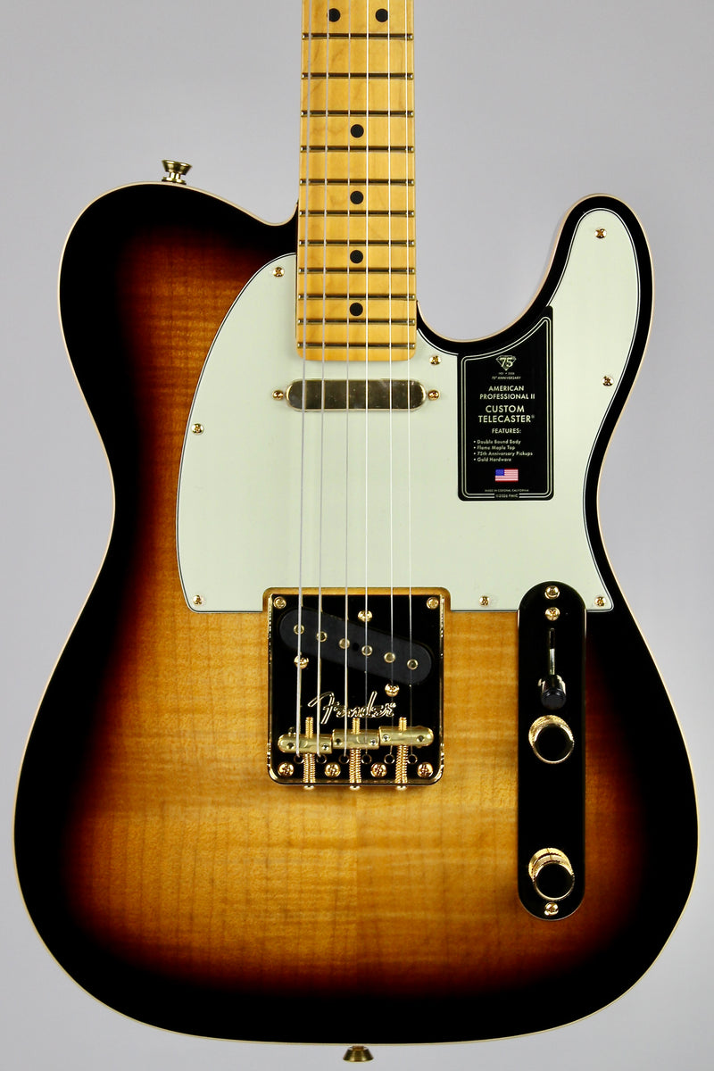 Fender 75th Anniversary Professional Custom Telecaster, Maple Fingerboard - 2-Colour Sunburst