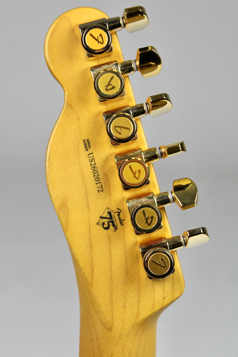 Fender 75th Anniversary Professional Custom Telecaster, Maple Fingerboard - 2-Colour Sunburst