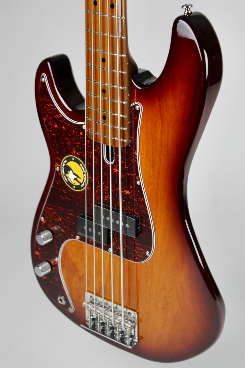 Sire Marcus Miller P5 5-string Left-handed Bass Guitar - Tobacco Sunburst
