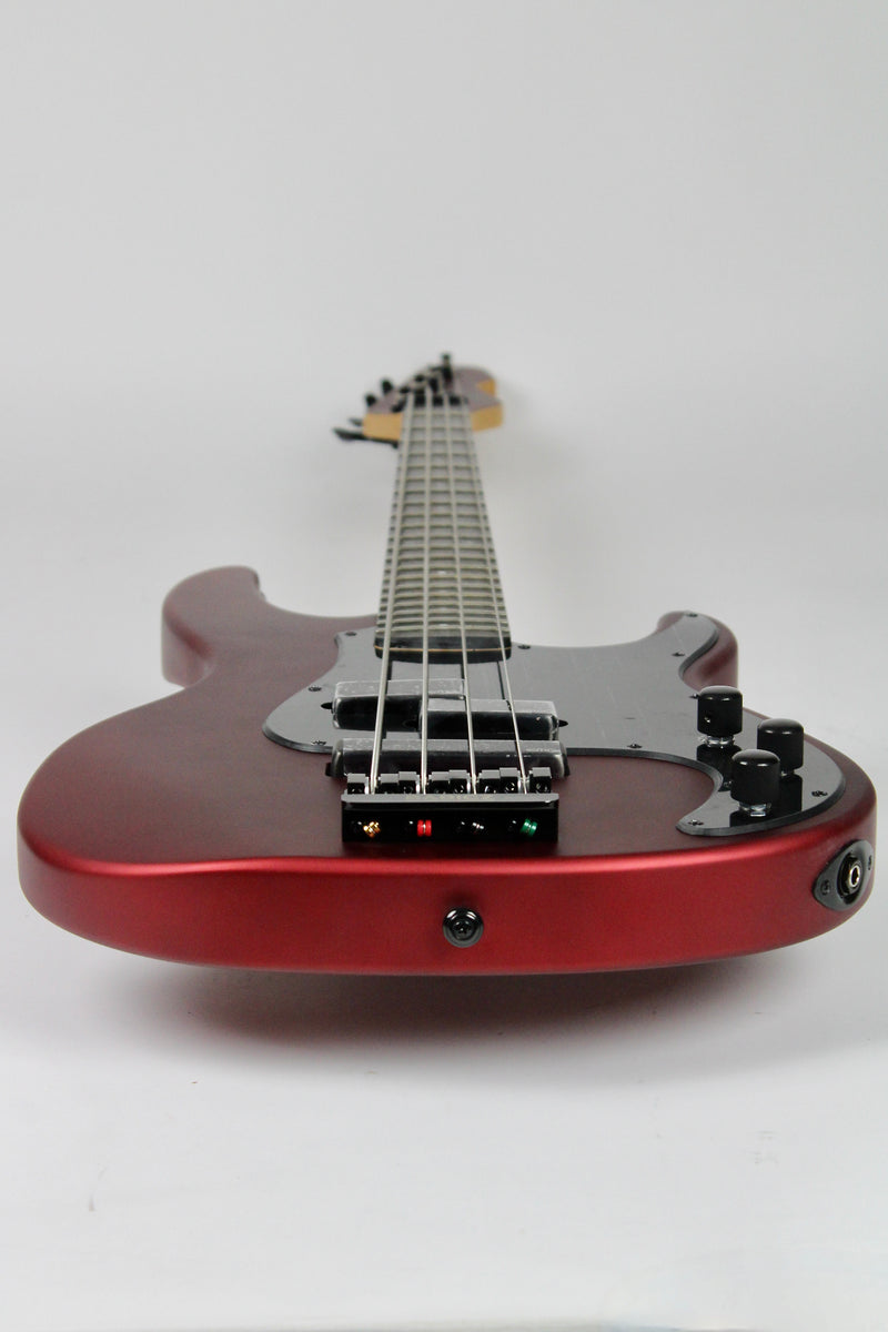 ESP LTD AP-4 4-String Bass - Candy Apple red Satin