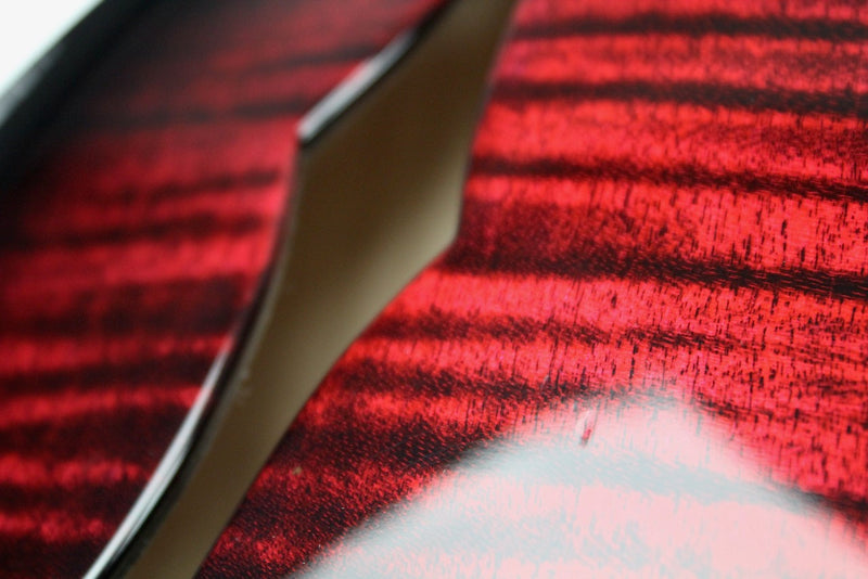 PRS Hollowbody II Piezo - Fire Red Wraparound Smokeburst (B-Stock) w/OHSC (112799:CC)