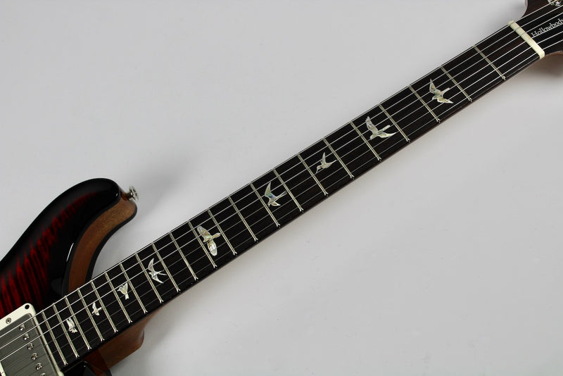 PRS Hollowbody II Piezo - Fire Red Wraparound Smokeburst (B-Stock) w/OHSC (112799:CC)