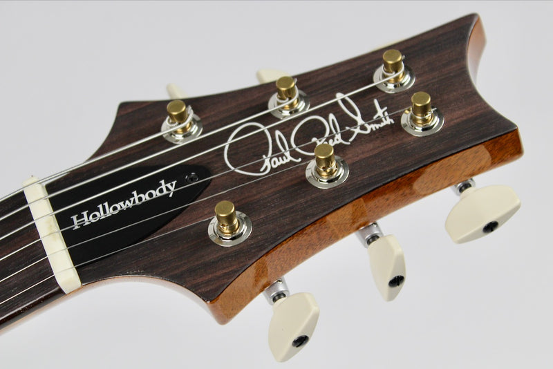 PRS Hollowbody II Piezo - Fire Red Wraparound Smokeburst (B-Stock) w/OHSC (112799:CC)