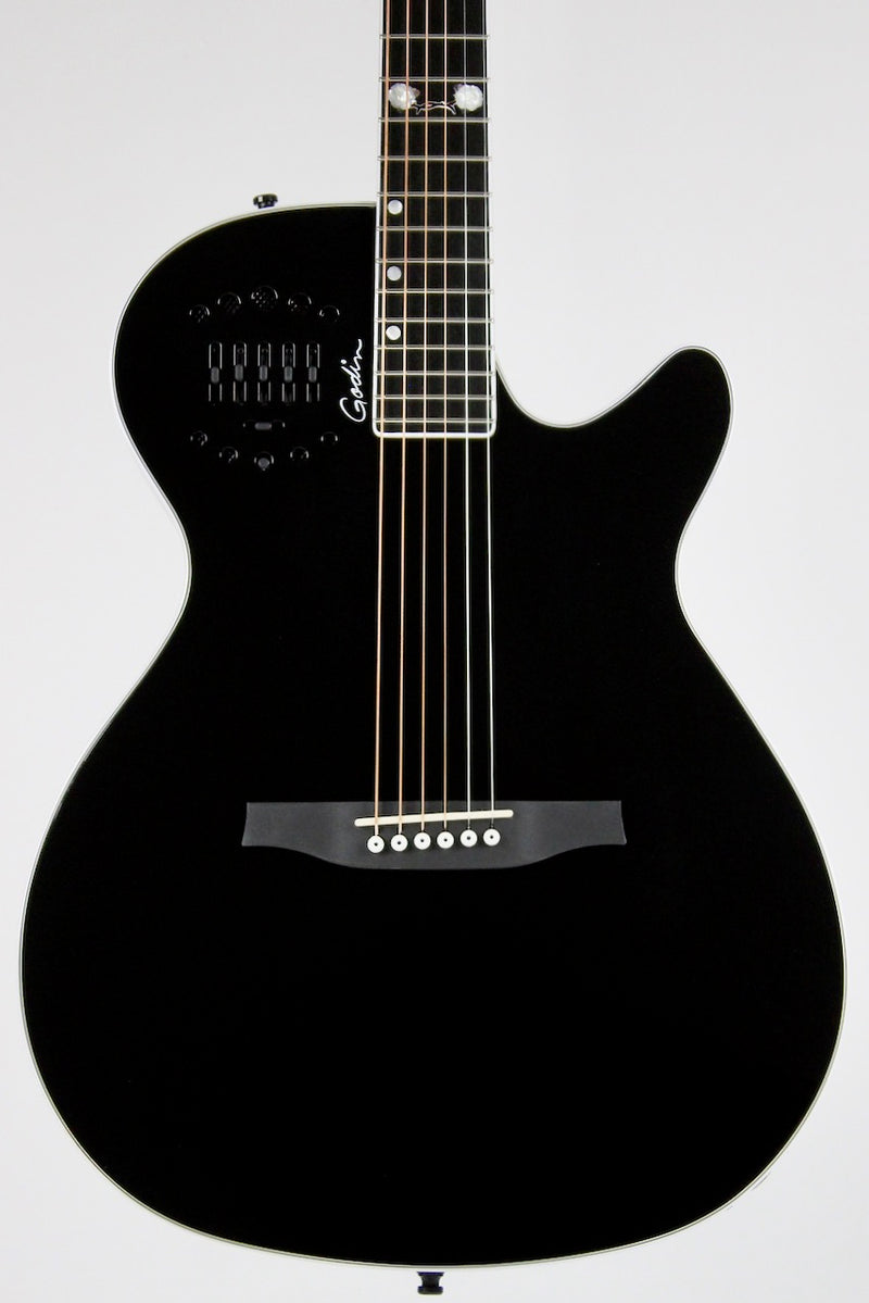 Godin Multiac Steel Doyle Dykes Signature Edition Black HG (B-Stock) w/Gig Bag