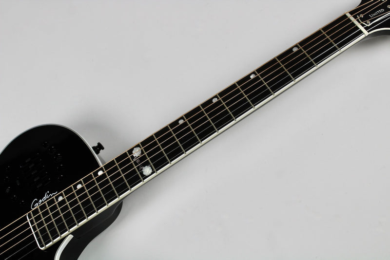 Godin Multiac Steel Doyle Dykes Signature Edition Black HG (B-Stock) w/Gig Bag