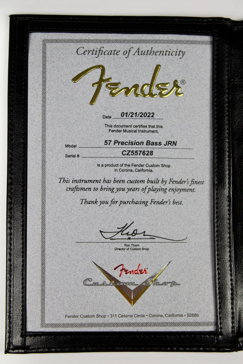 Fender Custom Shop 1957 Precision Bass Journeyman Relic - Aged White Blonde w/OHSC (9235001165)