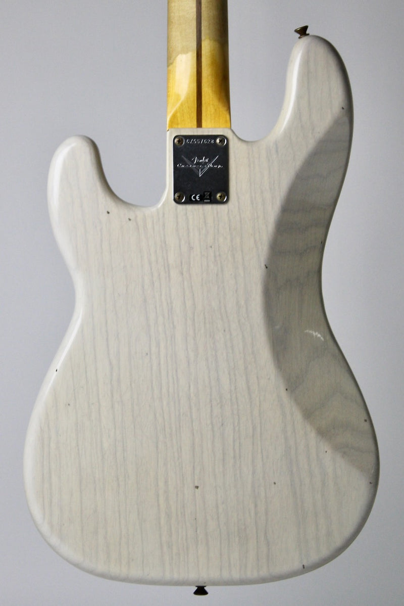 Fender Custom Shop 1957 Precision Bass Journeyman Relic - Aged White Blonde w/OHSC (9235001165)