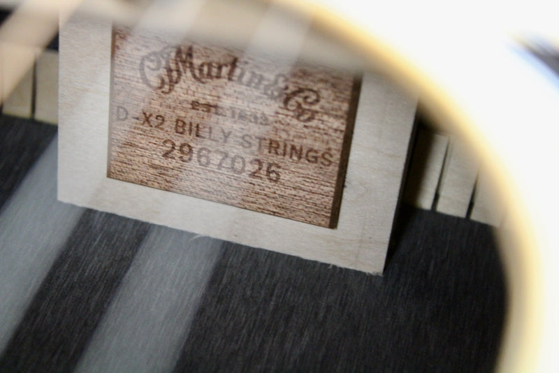 Martin D-X2E Billy Strings Signature w/Gig Bag (DX2EBILLYSTRINGS)