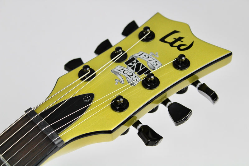 ESP LTD EC-2025 50th Anniversary - Metallic Gold w/OHSC (LEC2025MGO)