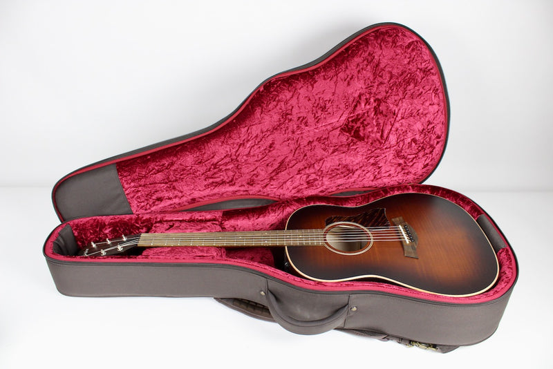 Taylor American Dream AD27e Flametop - Woodsmoke 2022 w/Aerocase