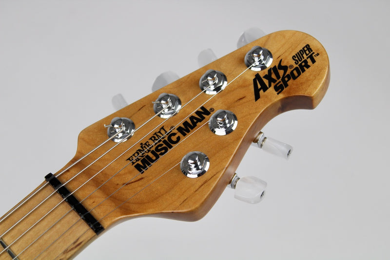 Ernie Ball Music Man Axis Super Sport - Yucatan Blue Flame 2022 w/OHSC